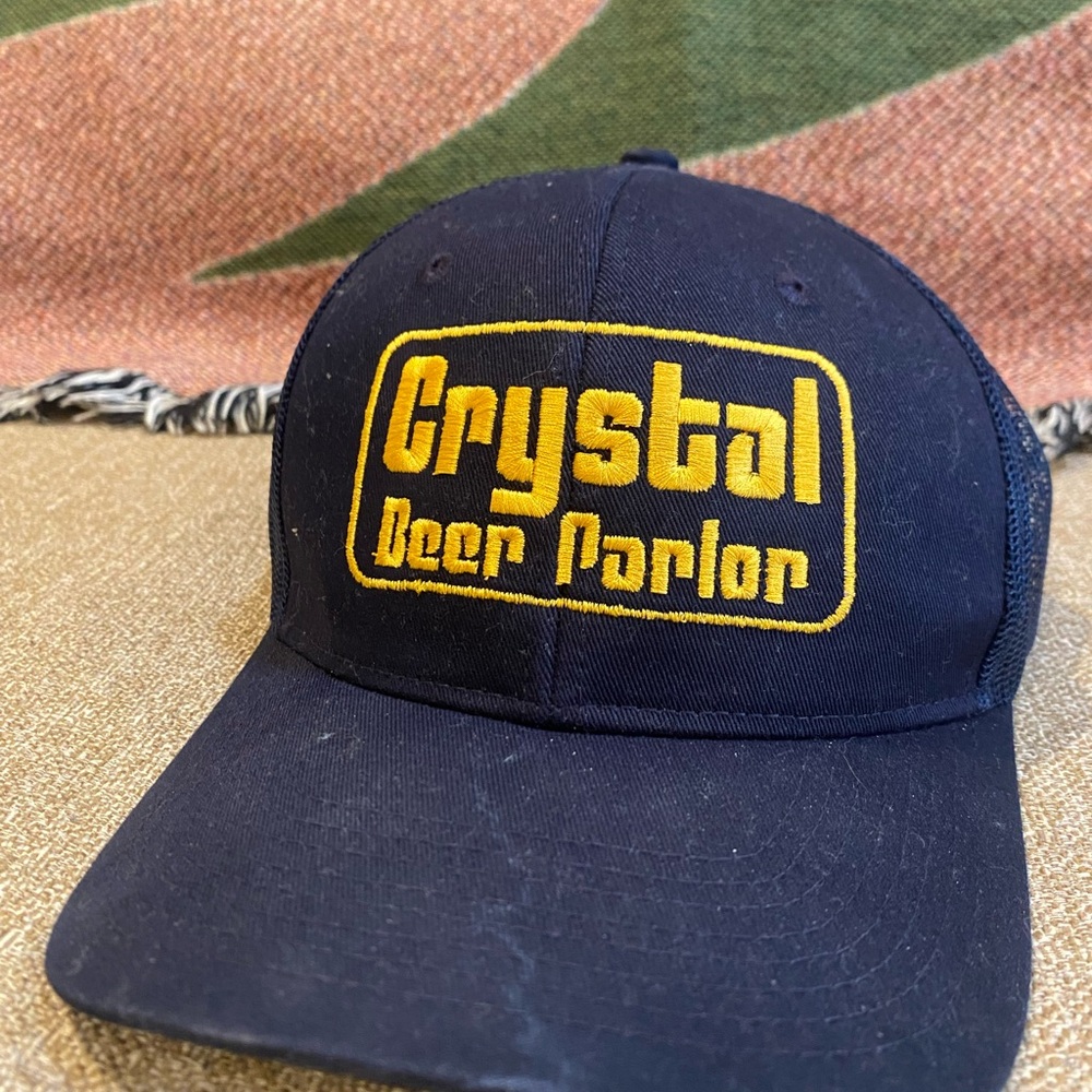 Blue crystal beer parlor trucker